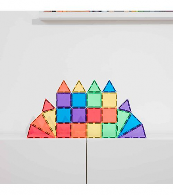 Tessere magnetiche Connetix - gamma Arcobaleno