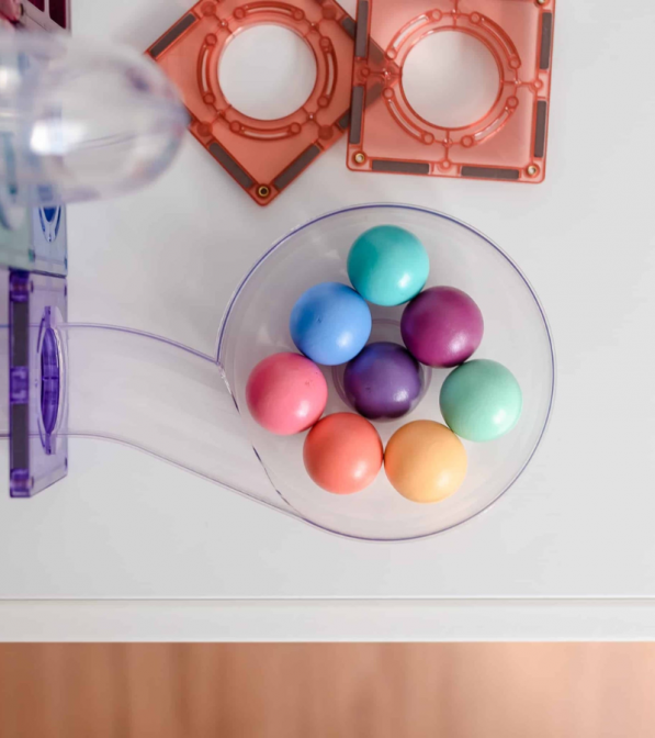 Tessere magnetiche Connetix - gamma Pastel