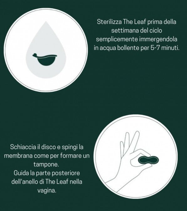 The Leaf disco mestruale