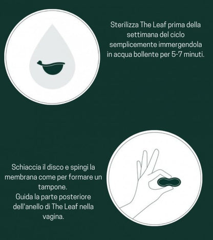 The Leaf disco mestruale