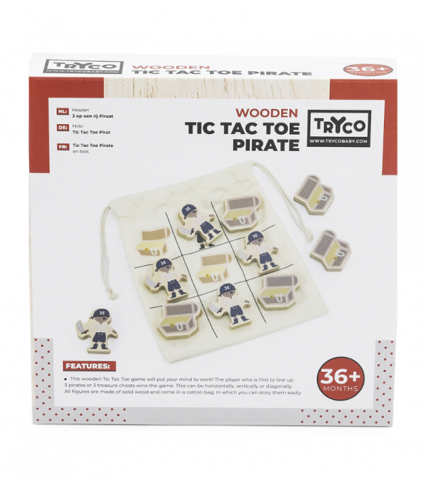 Tic Tac Toe - Gioco Tris in Legno