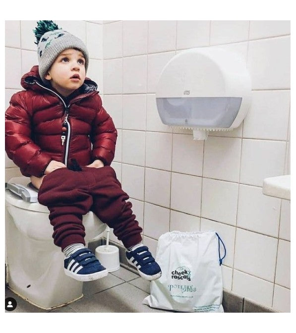 Vasino portatile e riduttore WC Potette 2 in 1