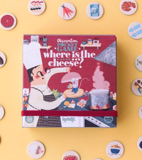 Where is the cheese? Osserva e aiuta lo Chef!