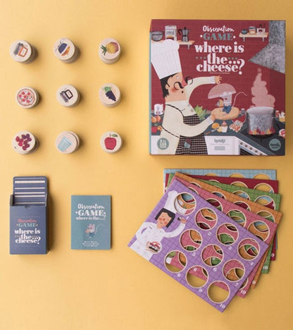 Where is the cheese? Osserva e aiuta lo Chef!