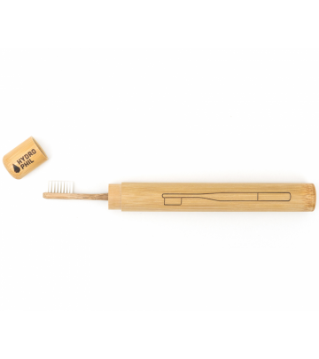 Porta spazzolino in bamboo