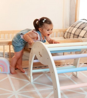 Rampa e Scivolo montessoriano Rainbow 2 in 1