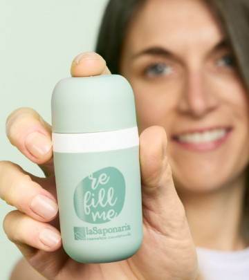 Deodorante roll-on ricaricabile
