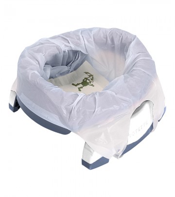 Vasino portatile e riduttore WC Potette 2 in 1