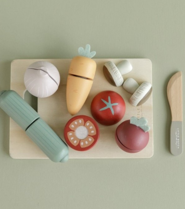 Frutta o Verdura in legno da tagliare