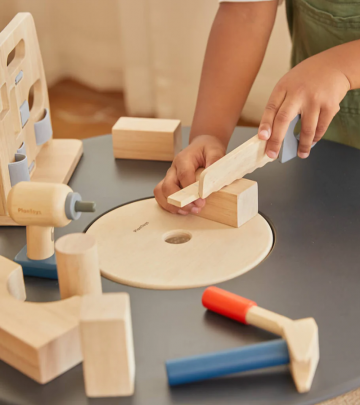 Valigetta del carpentiere in legno Plan Toys