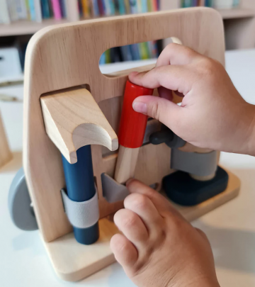 Valigetta del carpentiere in legno Plan Toys