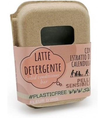 Latte detergente solido per pelli impure o sensibili