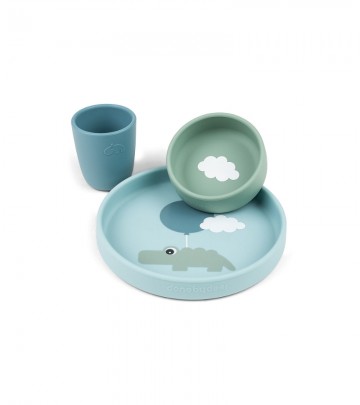 Set Pappa in Silicone Alimentare Tasty