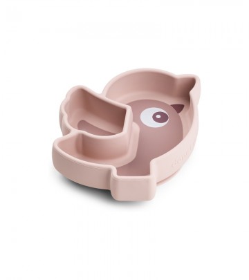 Piatto a Scomparti Anti-Scivolo