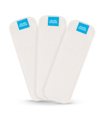 Inserti in Canapa e Cotone Charlie Banana - 3 pz.