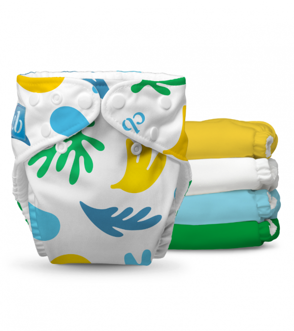 5X Pannolino lavabile Pocket One Size - Charlie Banana