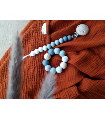 Portaciuccio e massaggiagengive 2 in 1