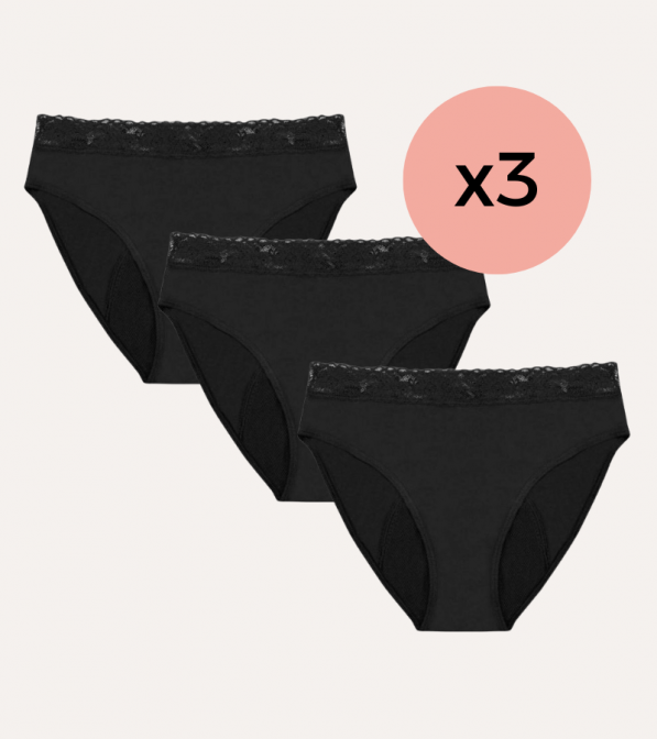 Kit 3 slip mestruali Classic a 57€
