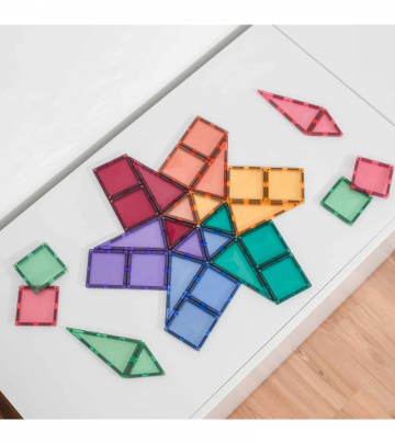 Tessere magnetiche Connetix - gamma Pastel