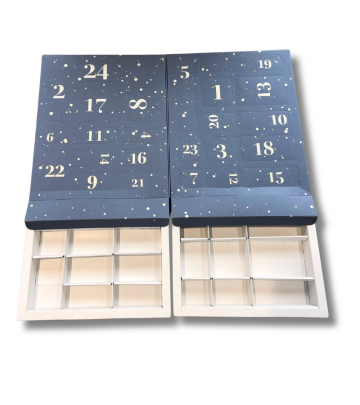 Calendario dell'avvento in carta FSC