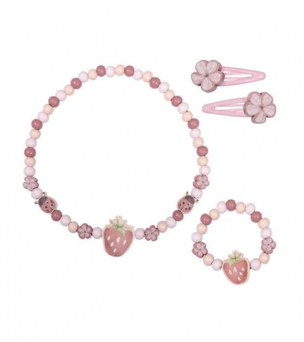 Set Gioielli e Mollette in legno