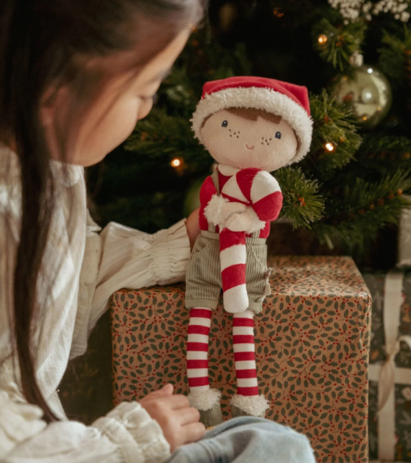 Elfo Jim – Bambola natalizia morbida