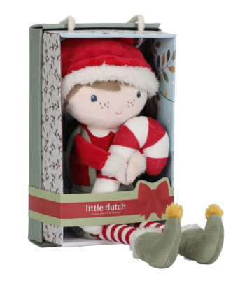 Elfo Jim – Bambola natalizia morbida