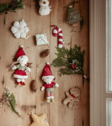 Set Decorazioni Natalizie Soffici e riutilizzabili