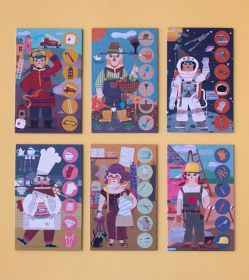 Tombola grafica per bambini Londji