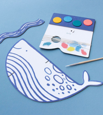 Al mare! – Kit creativo sostenibile con acquerelli