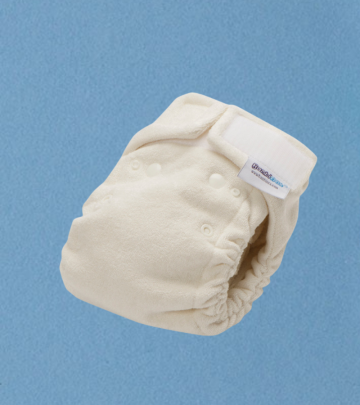 Pannolino lavabile fitted in spugna di bamboo - NEWBORN (2-4,5 kg)