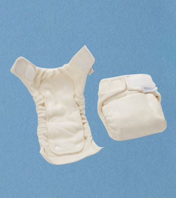 Pannolino lavabile fitted in spugna di bamboo - NEWBORN (2-4,5 kg)