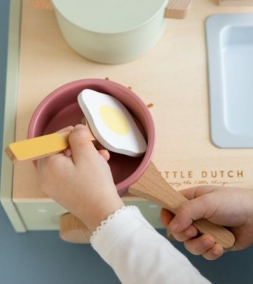Cucina portatile in legno Little Dutch
