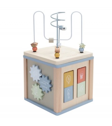 Cubo multiattività in legno