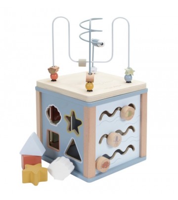 Cubo multiattività in legno