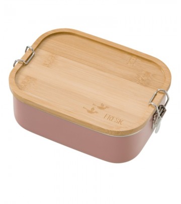 Lunch Box in acciaio e bamboo