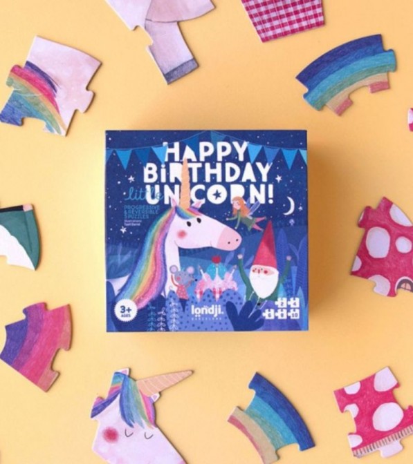 Happy Birthday Unicorn! Puzzle progressivo